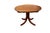 Round Danish Dining Table in Teak with Column Base, 1960s For Sale - Image 6 of 16