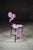 Chair for a japanese spring in steel by frederic gaillard. Dimensions: w 40 x d 40 x h 90 cm (seat height: 45 cm)....