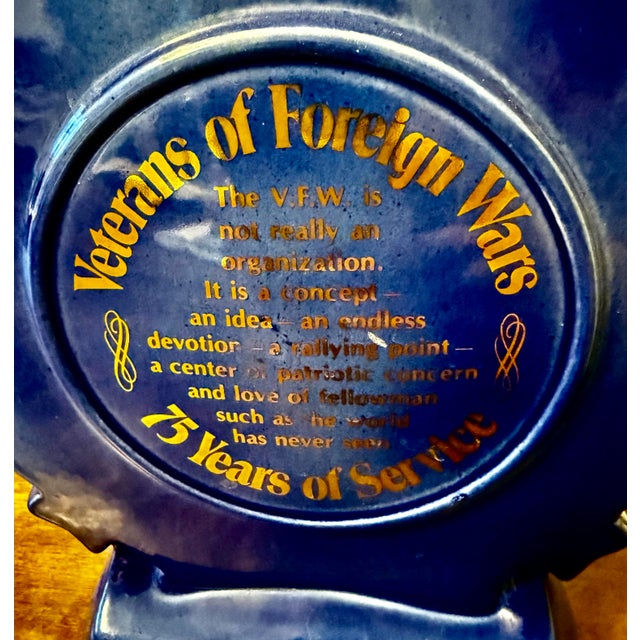 Late 20th Century Veterans of Foreign Wars 75th Anniversary Decanter For Sale - Image 12 of 12