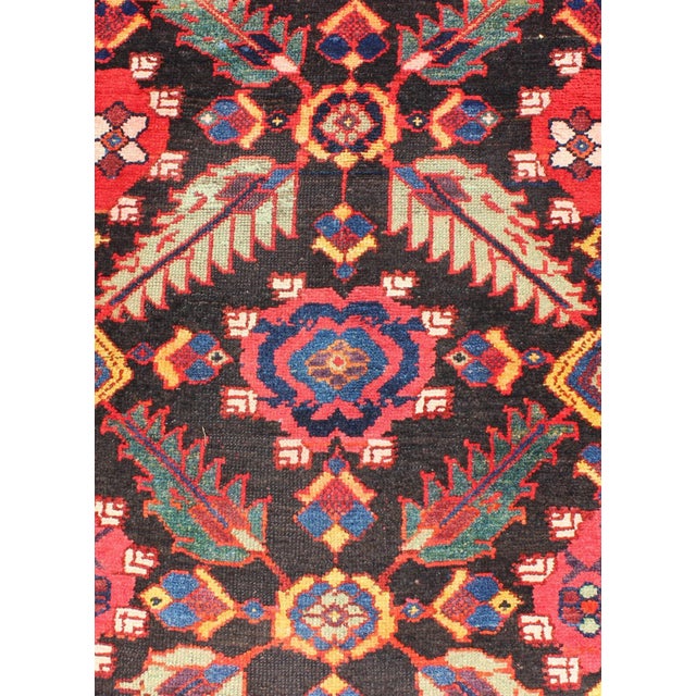 Antique Caucasian Karabagh Gallery Rug-3'10 X 12'10 For Sale - Image 9 of 13