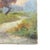1970s 1970s Signed Landscape Painting on Canvas, Autumn Trees. For Sale - Image 5 of 10