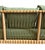 Outdoor Teak & Fern Green Sofa For Sale - Image 13 of 13