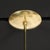 Pair of Mid-Century Hand-Blown Frosted Organic Murano Glass Pendant Chandeliers For Sale - Image 4 of 13