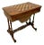 Antique Victorian Burr Walnut Inlaid Games Table For Sale