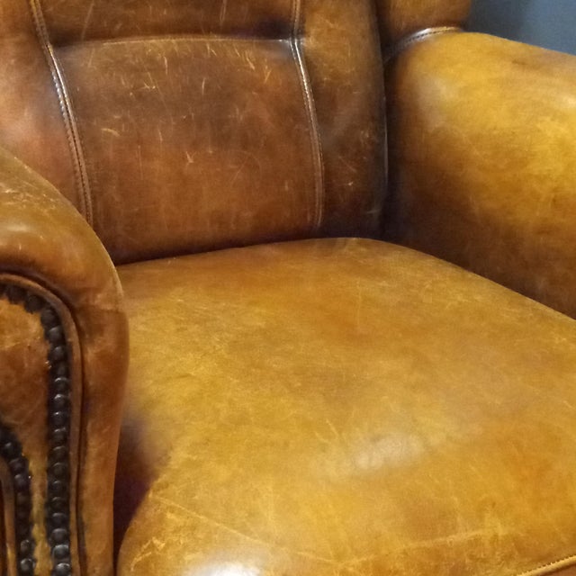 Vintage Sheepskin Lounge Chair, 1990s For Sale - Image 12 of 17