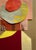 Orange "Into the Sun 3" Original Mixed-Media Collage on Paper by Zac Woodiel For Sale - Image 8 of 10