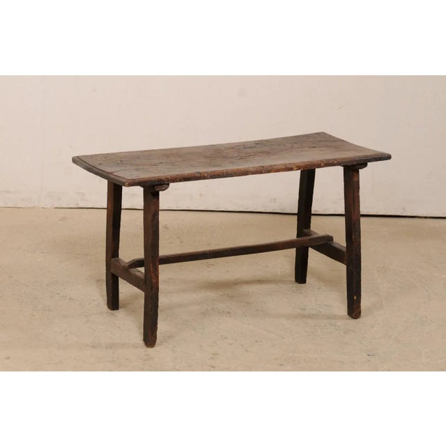 18th Century Rustic Walnut Coffee Table For Sale - Image 4 of 12