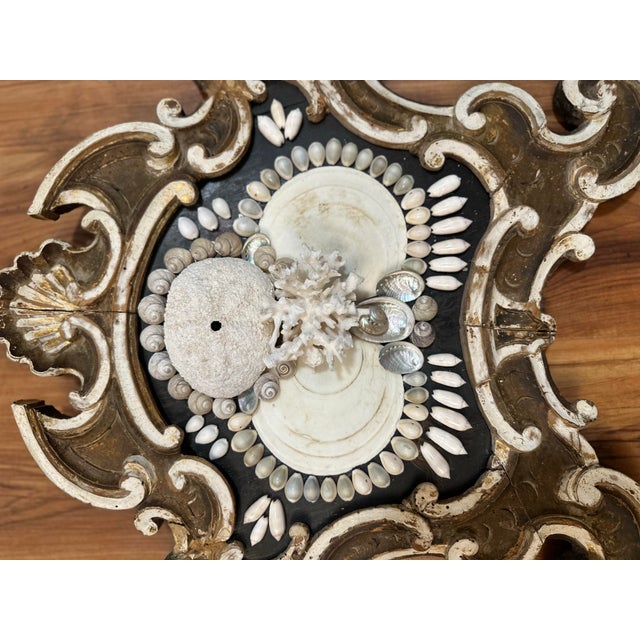 Antique Italian Relic With Shells For Sale - Image 4 of 10