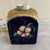 Late 19th Century Cobalt Blue and Gold Leaf Vanity Jar For Sale - Image 4 of 6