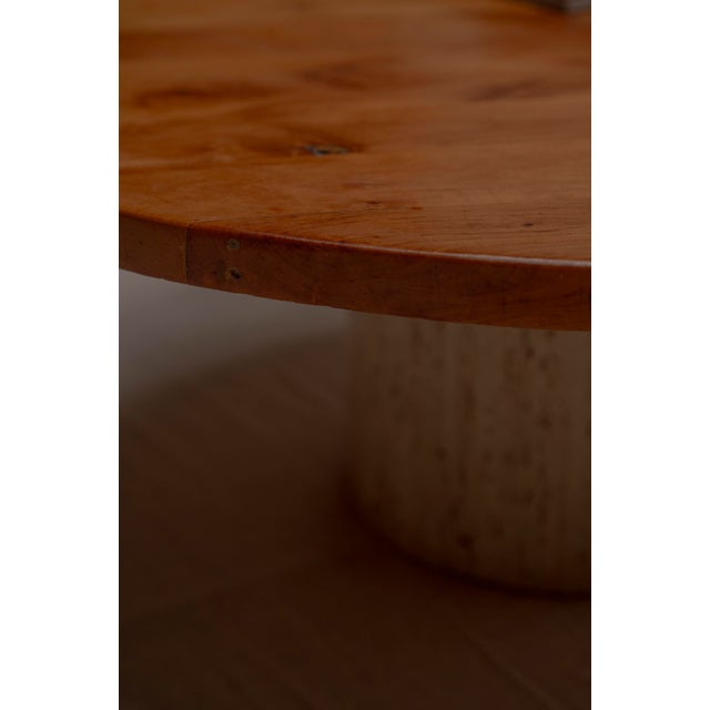 Large French Brutalist Coffee Table, 1960s For Sale - Image 4 of 10