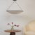 Incredible Trama Pendant Lamp by Luciano Ballestrini & Paolo Longhi for Lucepan, Italy, 1980s. Unique half moon design...