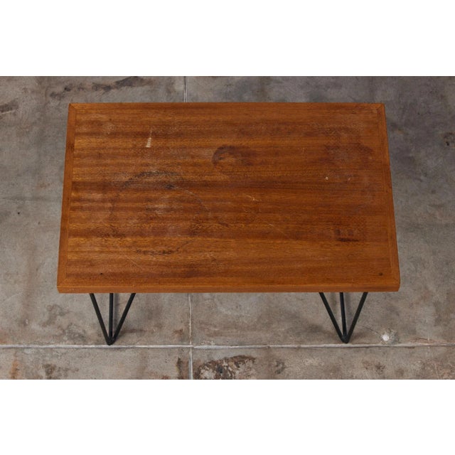 Brown Luther Conover Mahogany Side Table For Sale - Image 8 of 12
