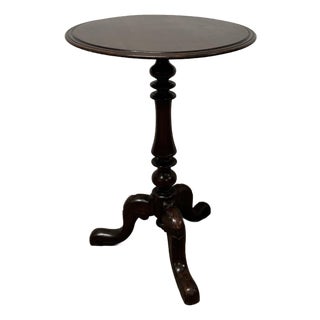 Antique English Mahogany Wine Table For Sale