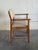 Oak Armchair With Upholstered Seat Danish Mid-Century Modern Vintage For Sale - Image 11 of 11