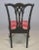 Chippendale 1940s Pair of English Chippendale Style Ball and Claw Foot Dining Chairs For Sale - Image 3 of 11