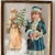 Vintage 1950s Italian Handmade Christmas Santa Wall Art With Faux Snow – Pair For Sale In Richmond - Image 6 of 9