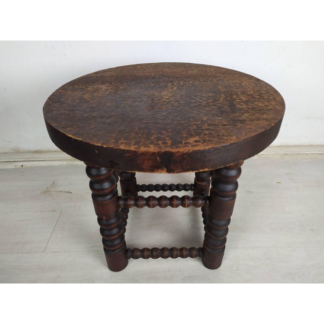 Brutalist Brutalist Coffee Table by Charles Dudouyt, 1940s For Sale - Image 3 of 17