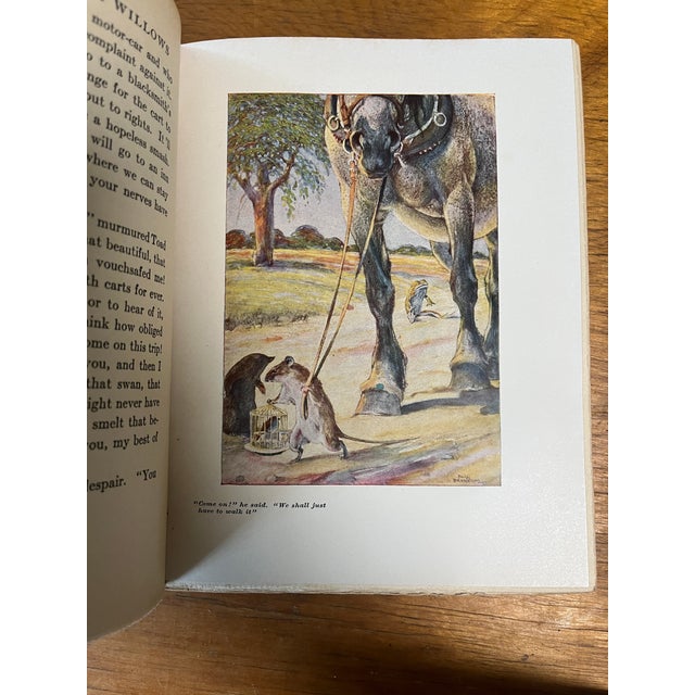 1913 the Wind in the Willows Kenneth Grahame Antique Hardcover Book 1st ...
