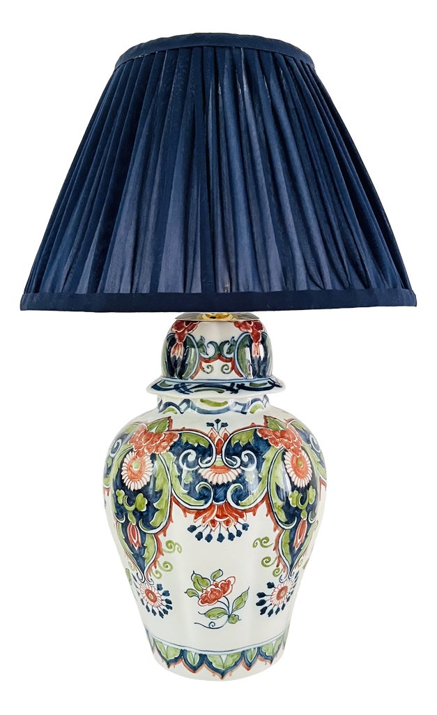 Antique Table Lamp from Royal Tichelaar Makkum, 1930