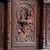 Wood Antique Cupboard in Walnut, 1880s For Sale - Image 7 of 14