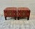 Mid-Century Modern Kilim Ottomans - Matching Pair For Sale - Image 3 of 8