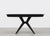 Atomic Mid Century Modern Ebonized Dining Table, C. 1950's For Sale - Image 4 of 11