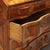 Brown Baroque Walnut Drop-Leaf Cabinet For Sale - Image 8 of 14