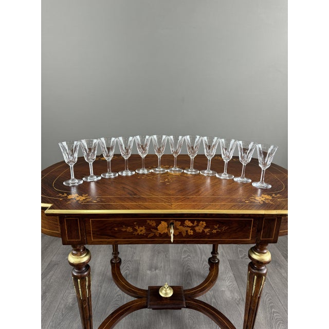 Crystal Glasses from Saint Louis, Set of 54 For Sale - Image 5 of 9