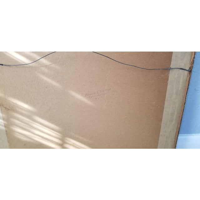 1963 Antonio Estrada Landscape Watercolor Painting For Sale - Image 11 of 12