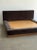 W98 D103 H42 Interior of the bed 77 wide 82 deep Mattress inset 2 inches platform height 14 inches floor model available....