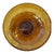 French Biot Mid Century Modern Amber Bubble Glass Hurricane Candle Holder / Photophore For Sale In Indianapolis - Image 6 of 8