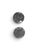 A handsome pair of vintage metal candlesticks featuring a classic turned silhouette, broad circular bases, and a...