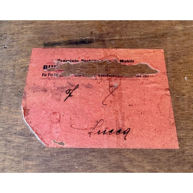 Vintage Italian Art Deco-Style Nightstands in Walnut C. 1930s For Sale - Image 10 of 11