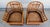 Mid 20th Century Brighton Pavilion Style Scorched Bamboo Chairs-a Pair For Sale - Image 5 of 11