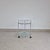 Bauhaus 2-Tiered Bar Cart in Chrome and Glass, 1980s For Sale - Image 10 of 10