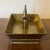 Antique 19th Century American Brass Rectangular Candle Stick Holder With Snuffer For Sale - Image 9 of 15