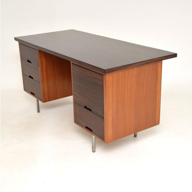 Vintage Hilleplan Desk attributed to Robin Day, 1950s For Sale - Image 6 of 13