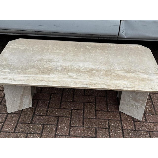 Vintage Italian Marble Coffee Table For Sale - Image 5 of 11