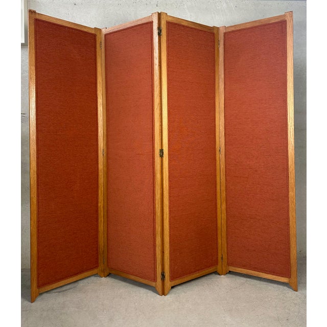 Vintage Room Divider in Oak, 1960s For Sale - Image 6 of 12