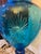 American Monumental Antique 19th Century Blue Cut Glass Brandy Decanter For Sale - Image 3 of 9