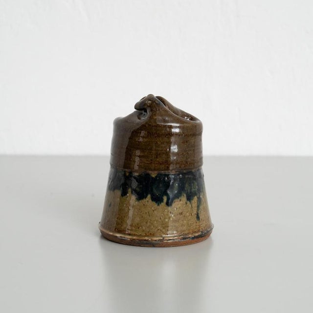 1970s Vintage German Ceramic Vase, 1974 For Sale - Image 5 of 13