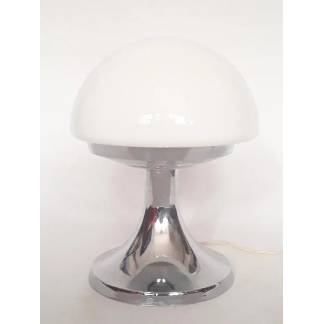 Space Age Mushroom Table Lamp, 1960s, in Very Good conditions. Designed 1960 to 1969 Up to 250V (Europe/UK Standard).The...