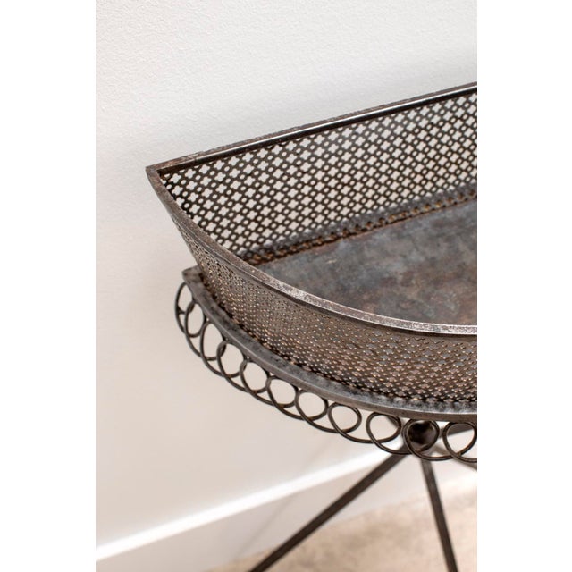 Mid-Century Modern 1950s Cap d'Ail Rigitulle Plant Holder by Mathieu Mategot For Sale - Image 3 of 6