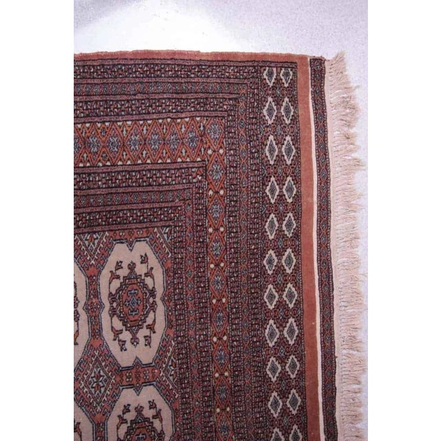Pakistani Hand-Knotted Karachi Rug For Sale - Image 4 of 7
