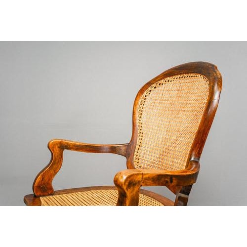 Antique Biedermeier Chair in Wood, 1800s For Sale - Image 14 of 16