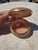 Round Pink Alabaster Jewelry Box, 1960s For Sale - Image 4 of 7