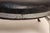 Art Deco Black Leather Footstool With Cabriole Cast Metal Legs For Sale - Image 9 of 16