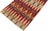 Modern Peshawar Pink/Green Wool Runner Rug- 2 Ft. 8 In. X 7 Ft. 6 In. For Sale - Image 4 of 10