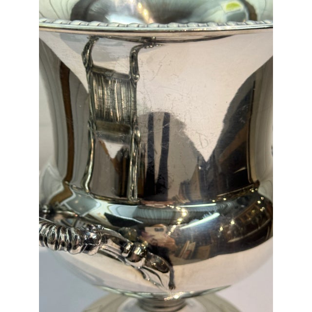 Vintage Silverplated Champagne Chiller by Wm Rogers For Sale - Image 10 of 10