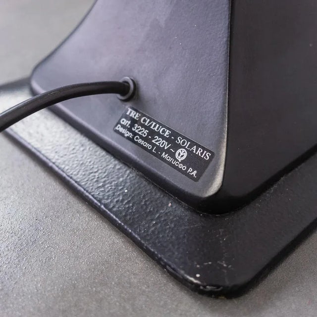 Vintage Floor Lamp by Tre Ci Luce for Solaris,1970s For Sale - Image 4 of 9